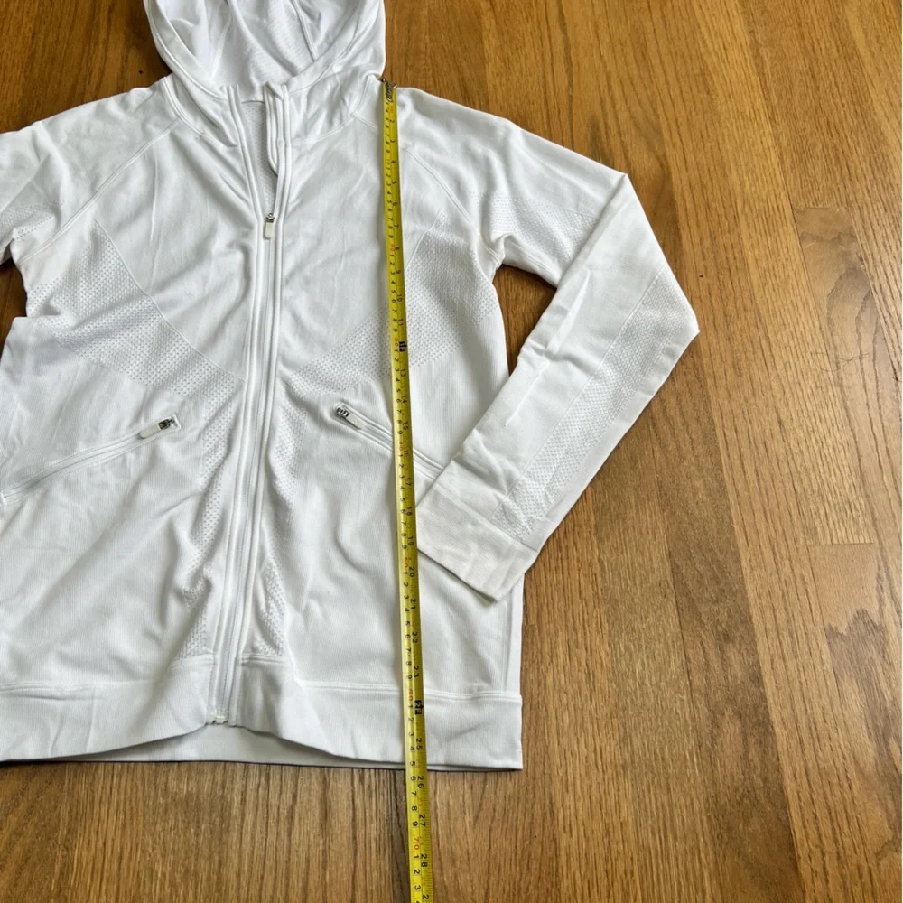 Lululemon Ventilate Jacket White Sz 10